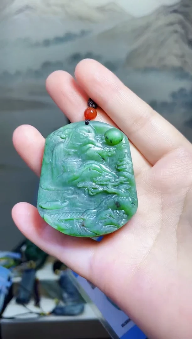 颈饰未镶嵌和田玉1