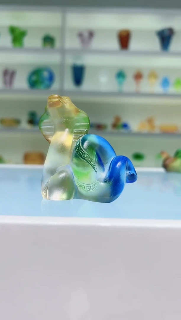 【闪购商品】茶宠古法琉璃生肖蛇