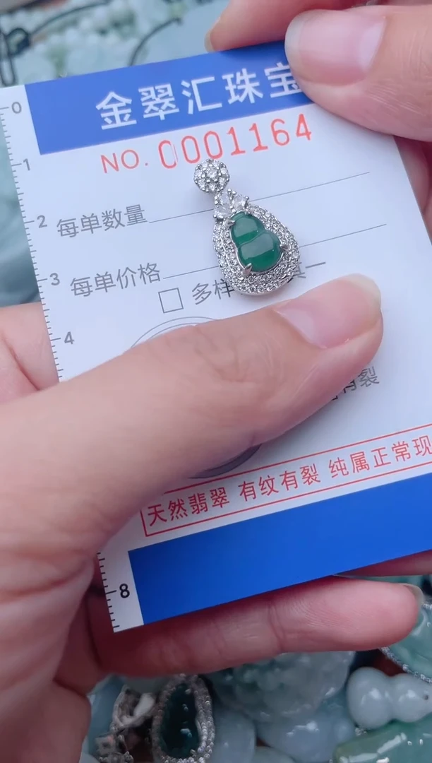 颈饰未镶嵌翡翠1164