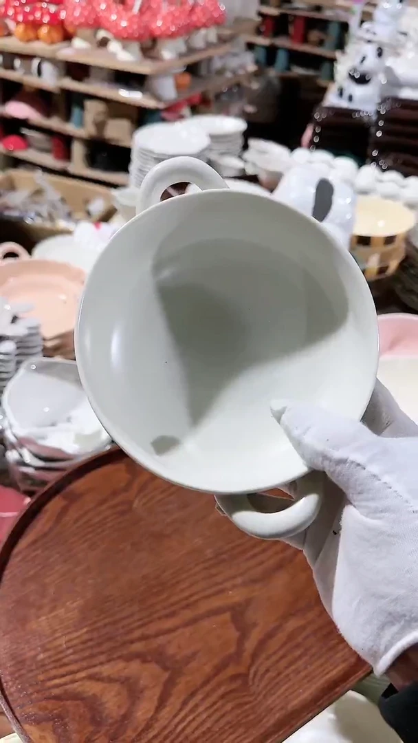 【闪购商品】瓷片胖胖双耳微瑕 凑满20元包邮