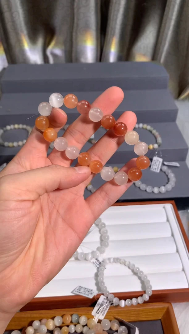 未镶嵌手链水晶8号链接 卡10咪+