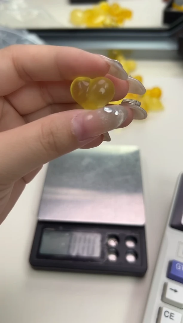 裸石琥珀未镶嵌琥珀蜜蜡吊坠