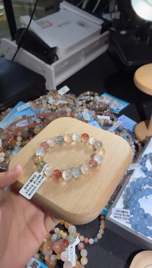 未镶嵌手链水晶43号多样性发一A 10+