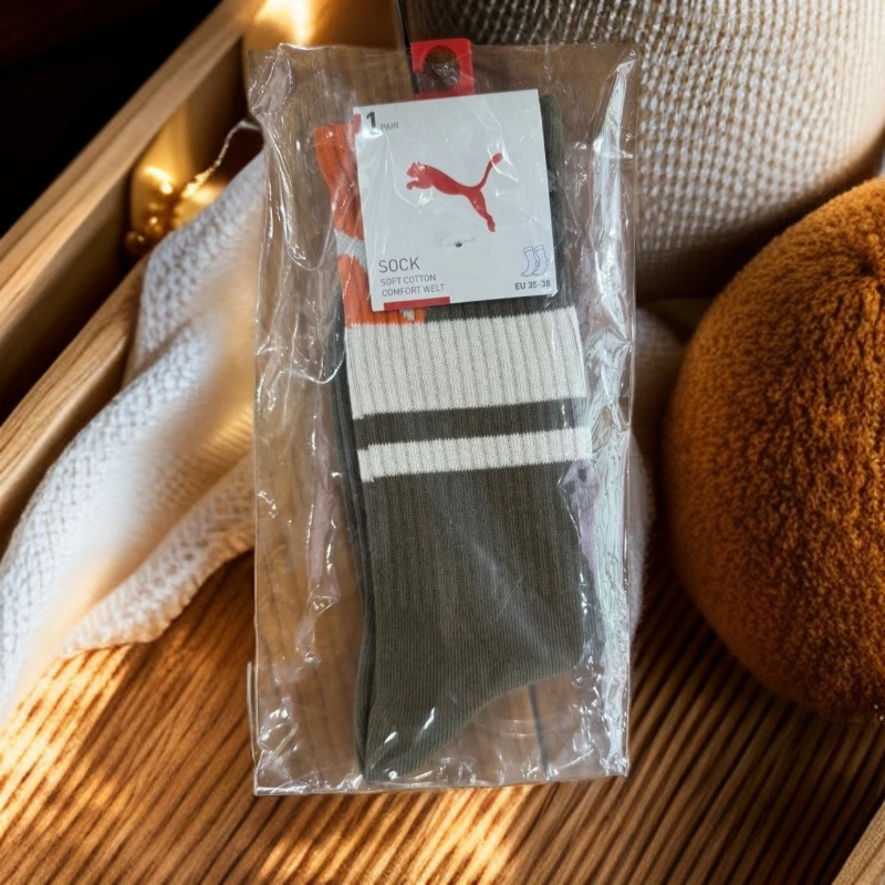 PUMA/彪马中性SOFT COTTON COMFORT WELT中袜93857403