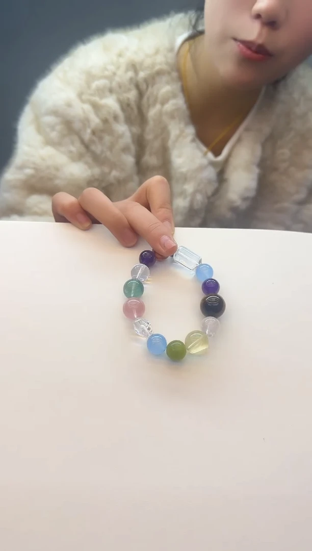 未镶嵌手链水晶天然多宝手链