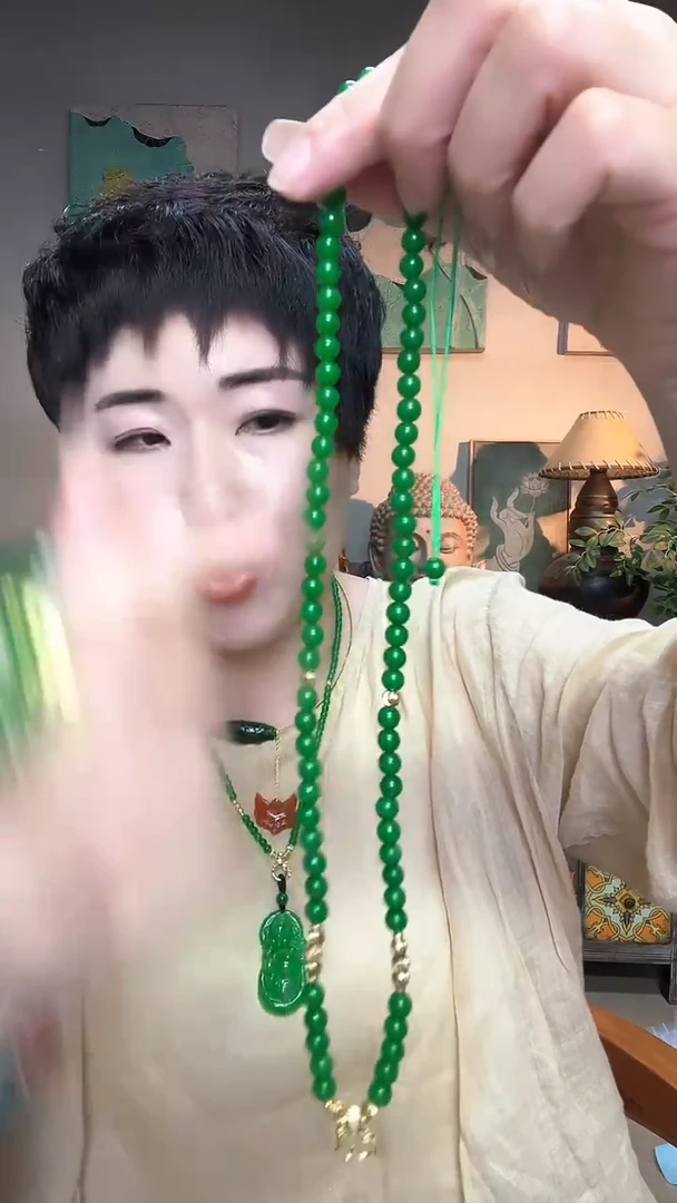 吊坠(赠链)合金翡翠703