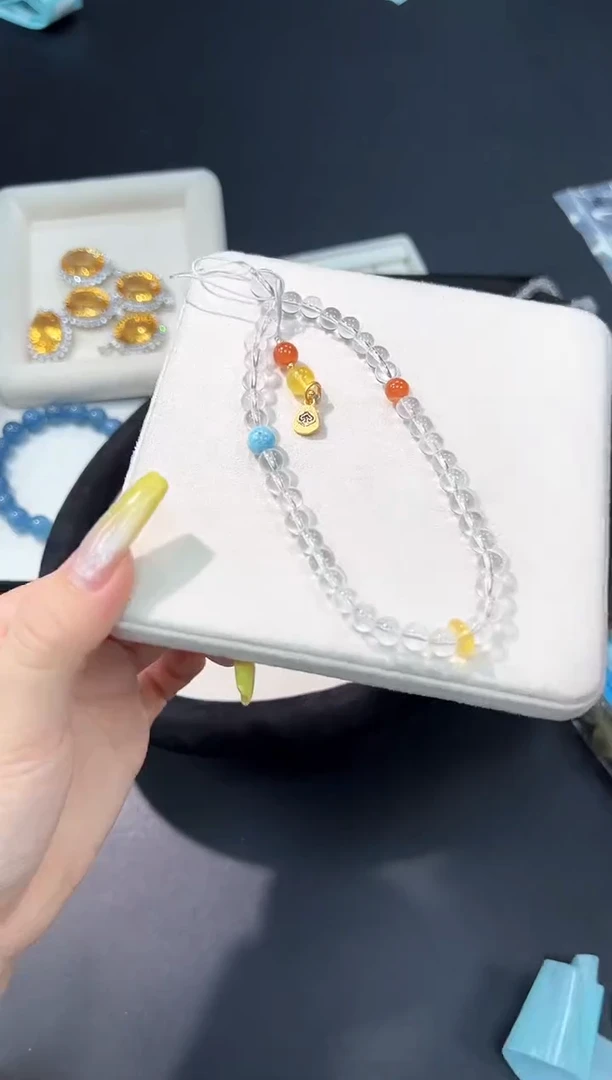 手机链未镶嵌水晶29F多样性发其一【1条装】默认微瑕