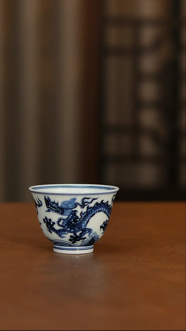 【闪购商品】杯陈掌柜元宵手工手绘茶器