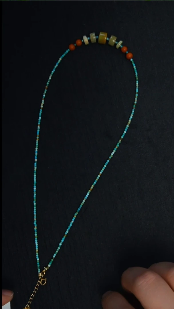 蜜蜡颈饰未镶嵌发货一件