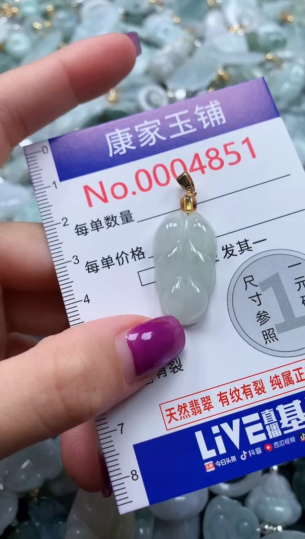 颈饰未镶嵌翡翠4851