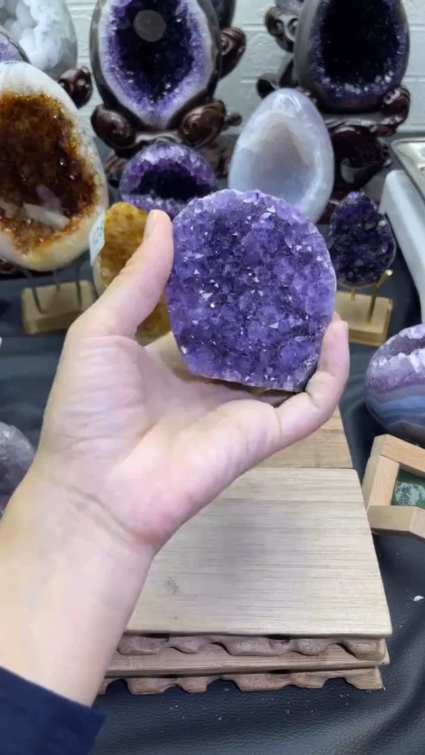 未镶嵌大型摆件（非配饰）紫晶560号摆件