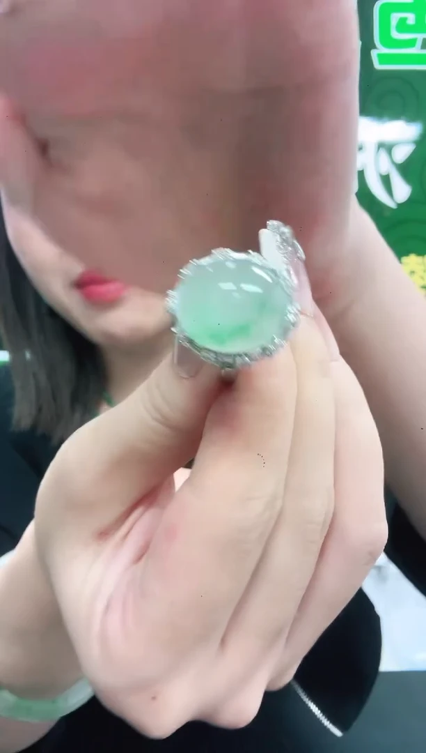 未镶嵌1石英质玉（非洲翠）/6673