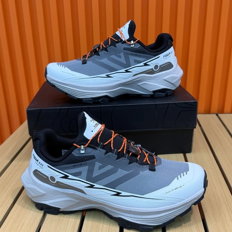 冬季EX3户外男士加绒保暖防水防滑徒步登山越野机能风跑鞋男鞋子