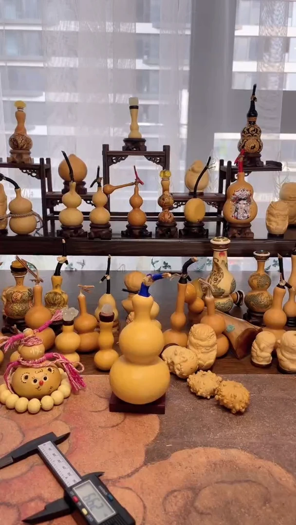 ᝰ***?文玩葫芦桌面摆件