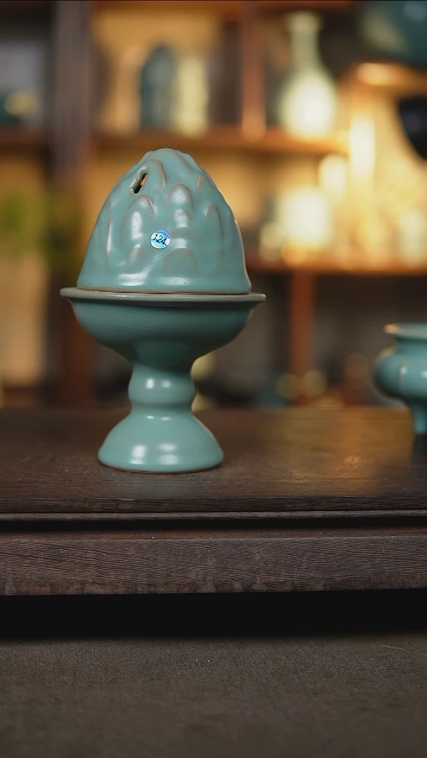 【闪购商品】杯仿古天青博山炉124