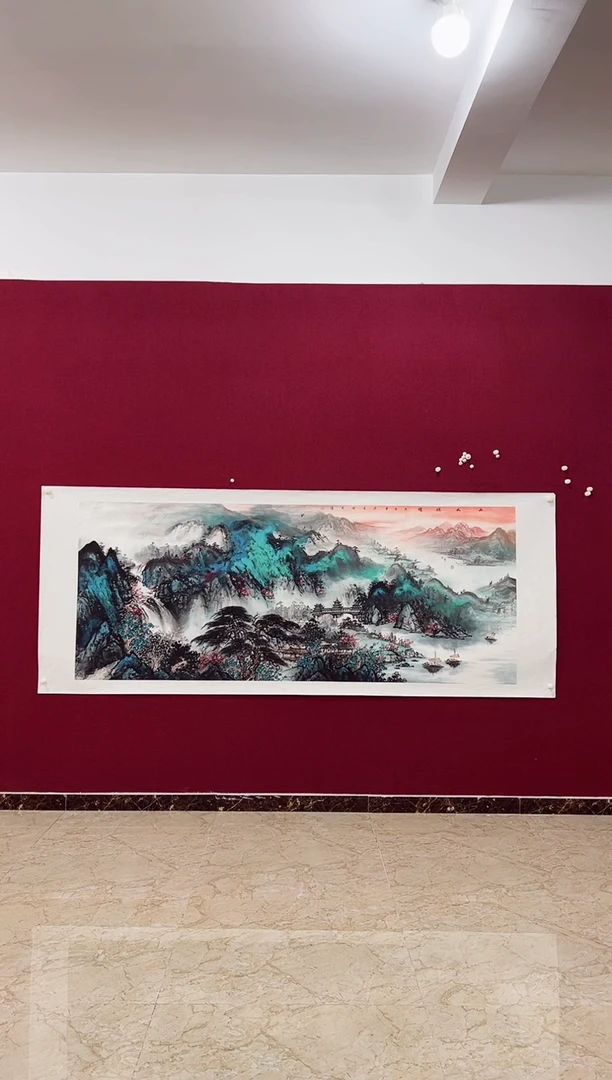 国画金***娃张现民的国画作品