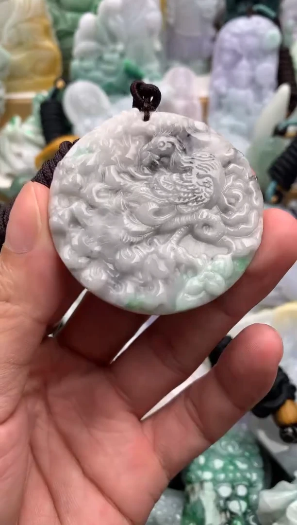 吊坠(不含链)未镶嵌翡翠1