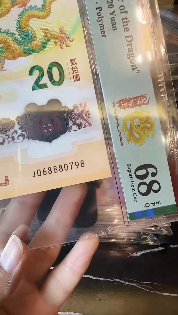 塑料2024 龙钞 单张 啊啊啊啊