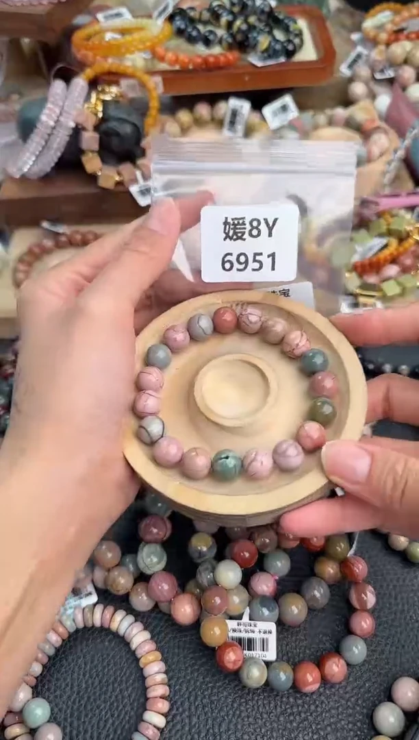 石英质玉手链未镶嵌澜*8Y6951