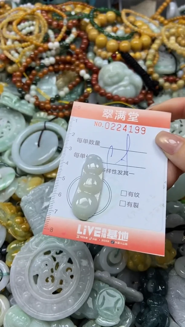 颈饰未镶嵌翡翠闪购0224199