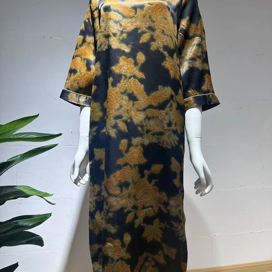 8128简约气质2024新款女装宽松显瘦裙子