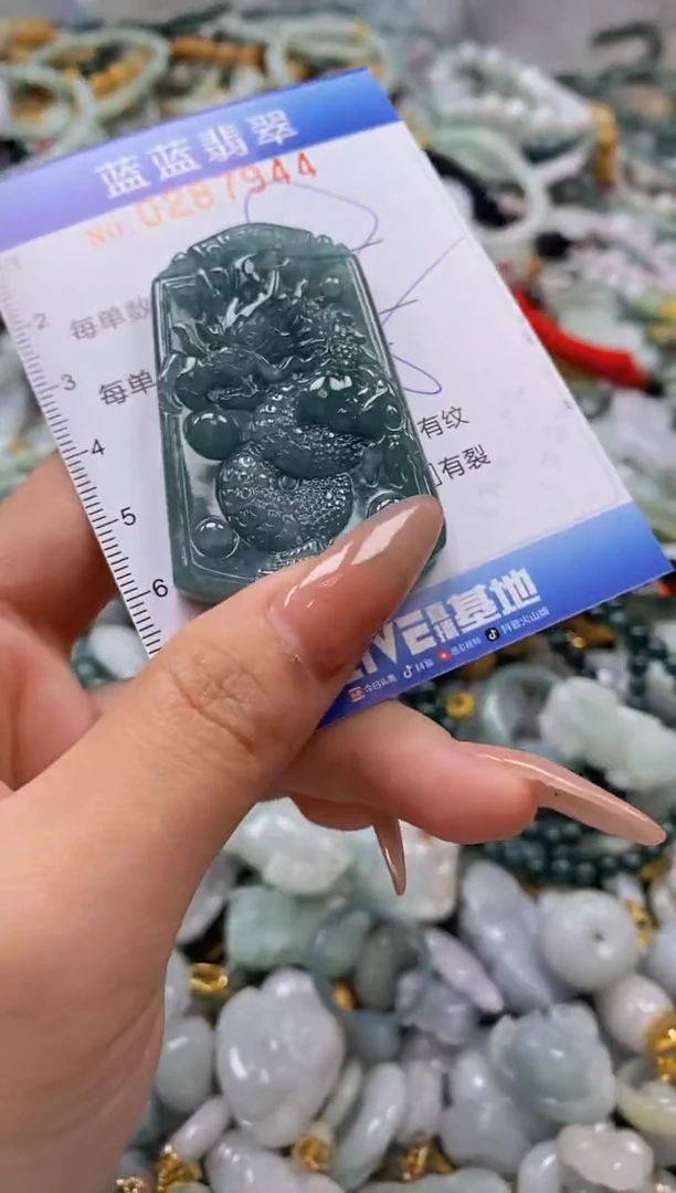翡翠未镶嵌颈饰闪购0287944多样性发其一