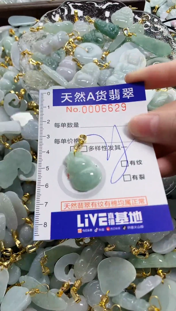 颈饰未镶嵌翡翠天然A货翡翠