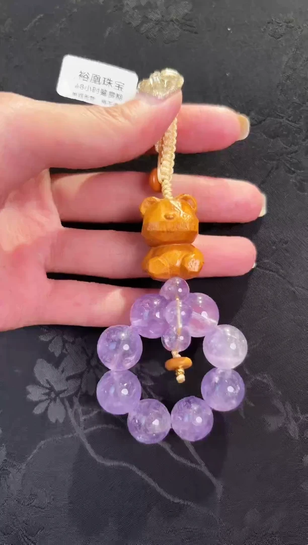 未镶嵌车挂水晶水晶挂件