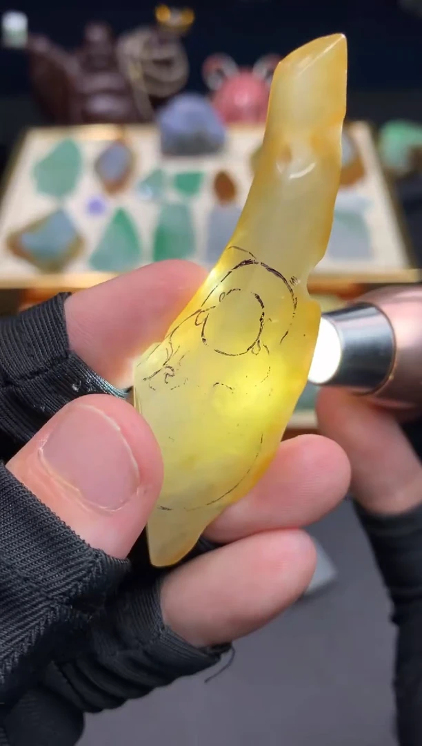 未镶嵌定制翡翠天然翡翠裸石（包工）