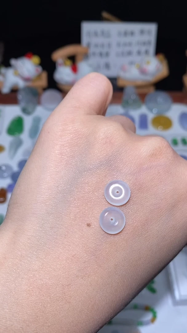 未镶嵌定制翡翠柠****?平安扣