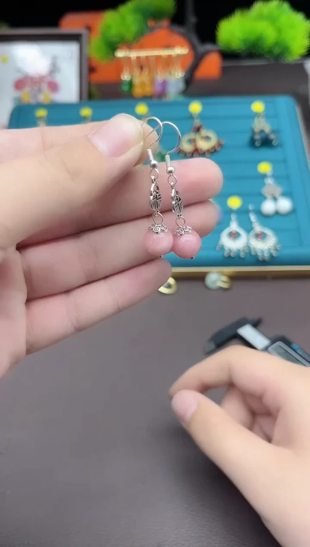 【闪购商品】玛瑙/玉髓耳钉银S925镶嵌426000