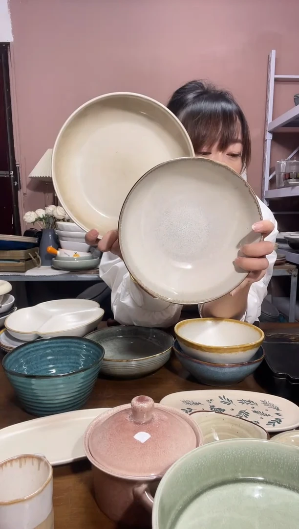 陶瓷微瑕（2个装）深盘套装