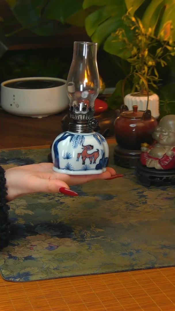 【闪购商品】景德镇陶瓷灯摆件