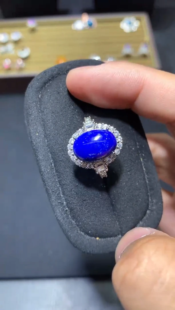 未镶嵌青金石戒指E111【多样性发其一】