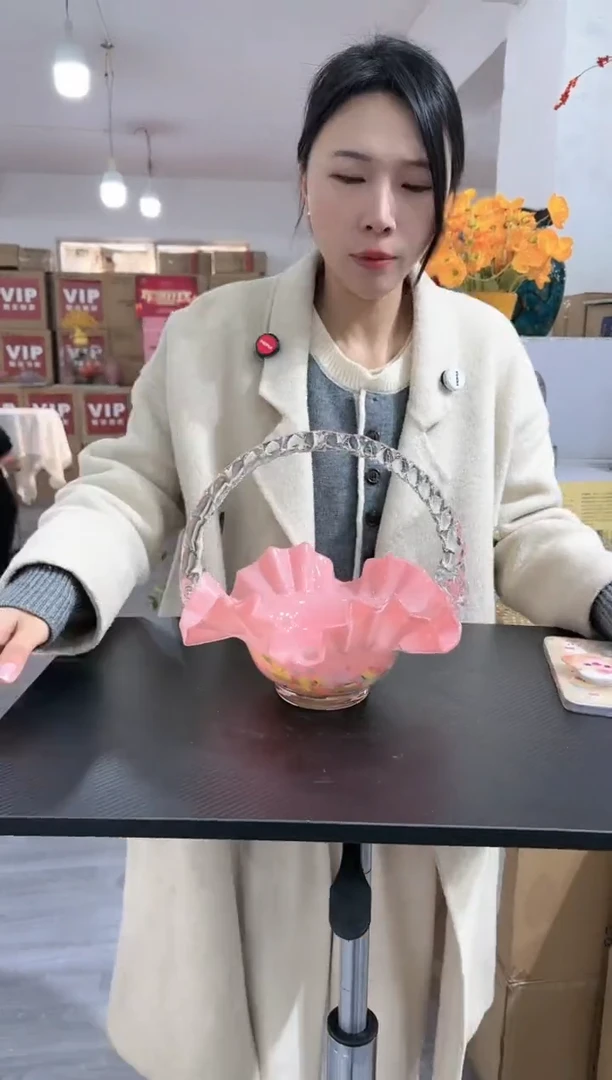 【闪购商品】琉璃瑞鸿花器早M20