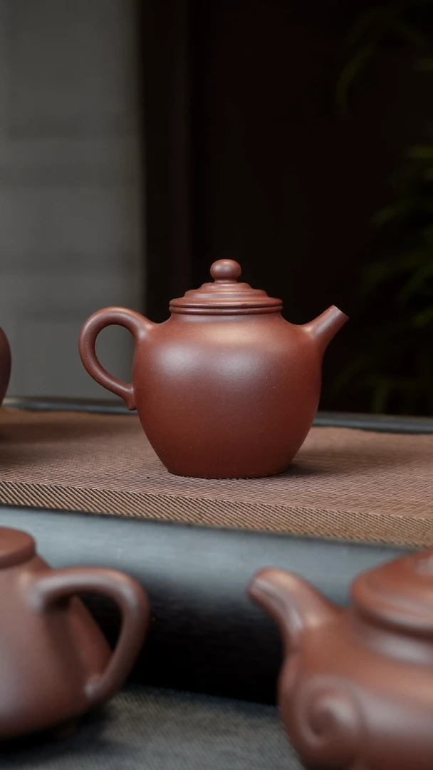 【闪购商品】紫砂茶壶大彬橄榄 微瑕款 150CC