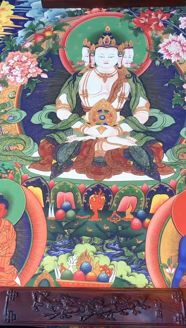 卷轴画020大日如来