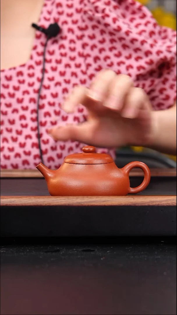 茶壶紫砂小煤窑朱泥静乐150cc许佰军