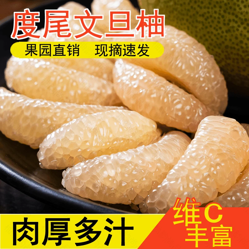 新鲜水果福建仙游度尾文旦柚子新鲜当季现摘现发孕妇应季红心柚子