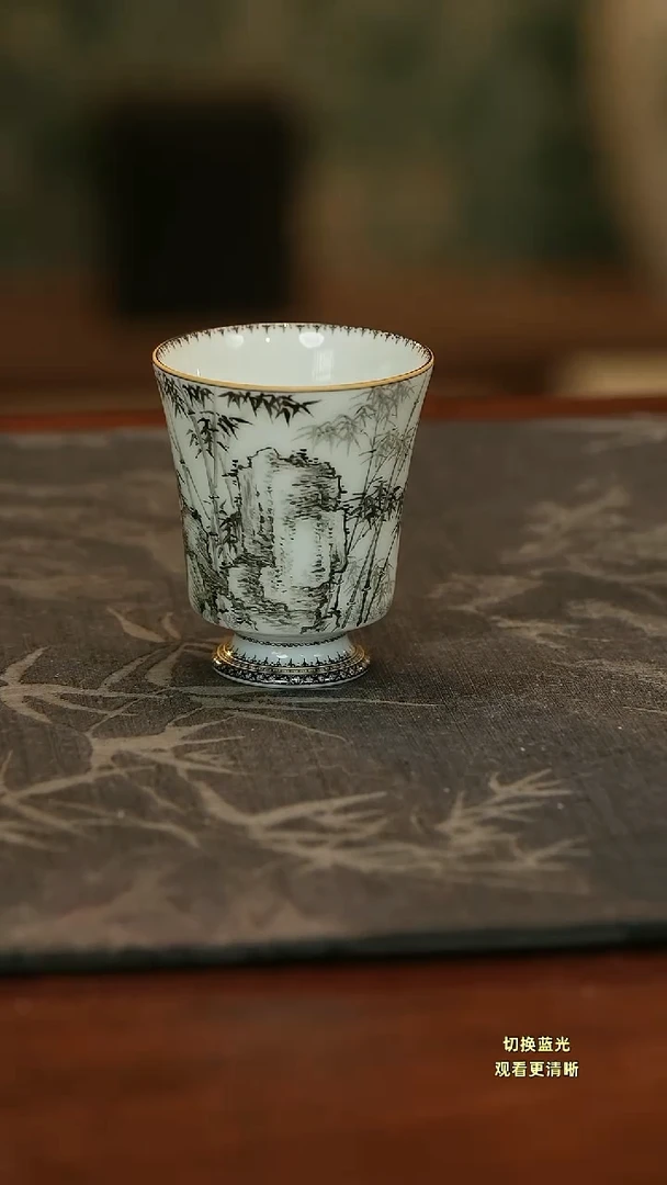 新品精美纹饰墨竹小闻香