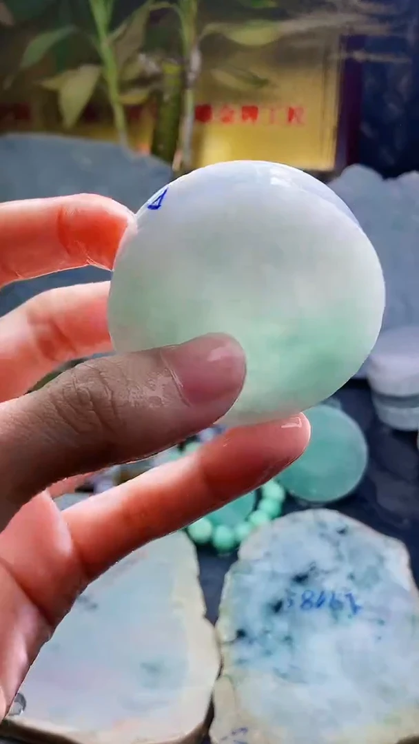 未镶嵌挂件翡翠小雨470