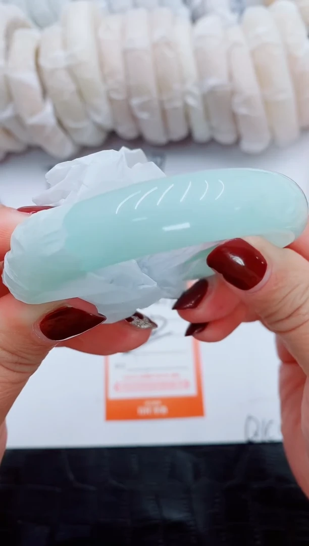 【闪购商品】石英质玉手镯合金S239-56-57