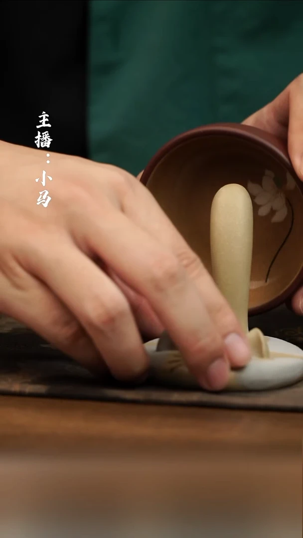 茶壶紫砂手机支架蓝猫
