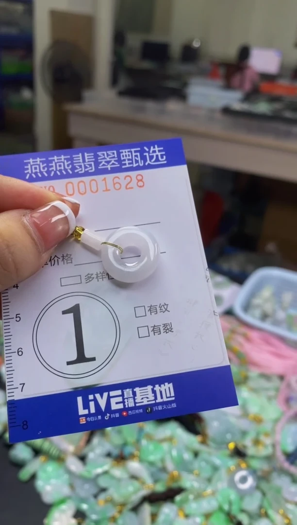 翡翠未镶嵌颈饰闪购0001628