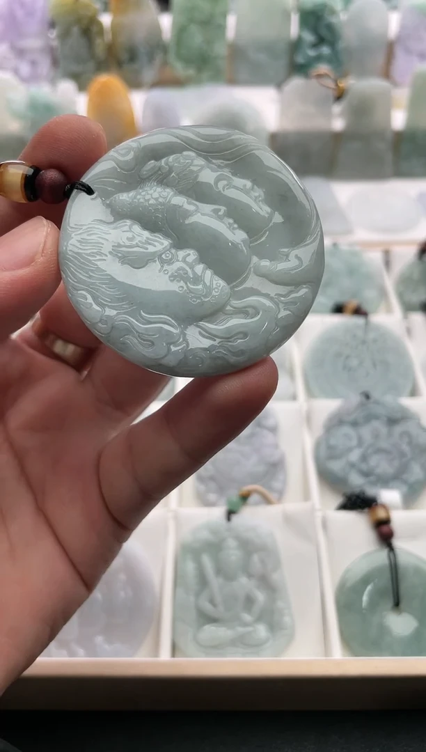 【闪购商品】翡翠颈饰未镶嵌..../2/13/ 112