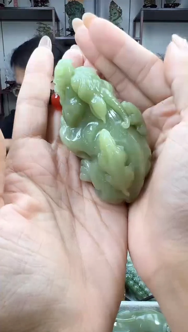 和田玉未镶嵌挂件1