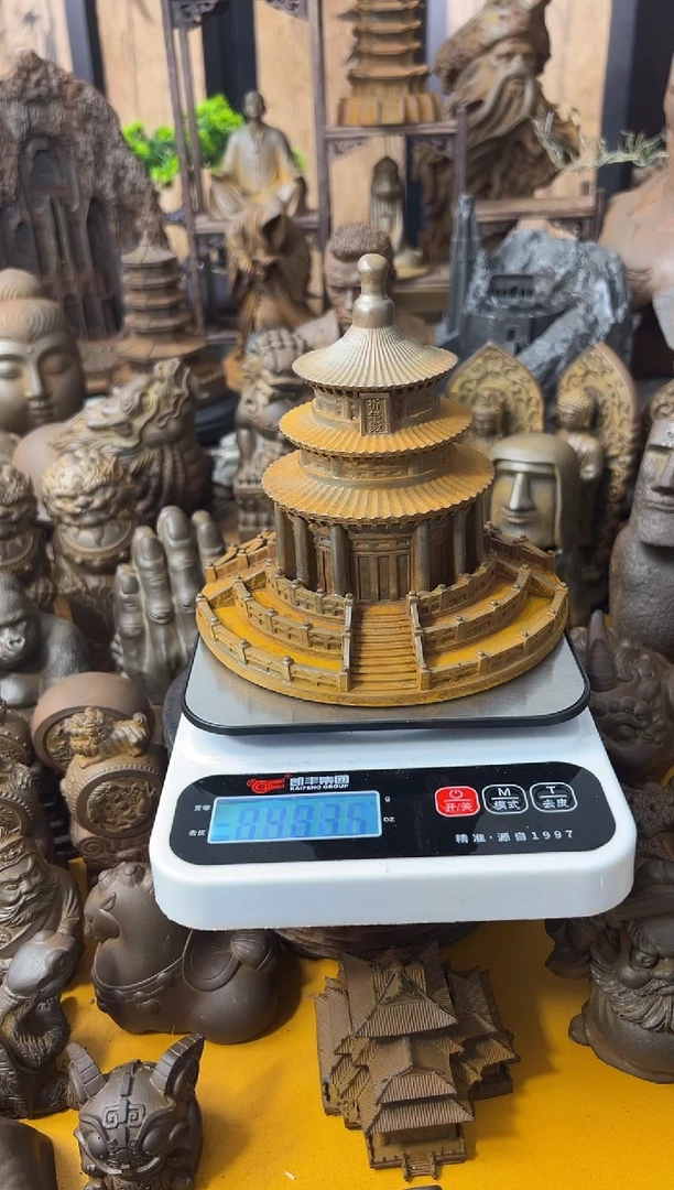 铁国潮家居创意摆件-祈年殿