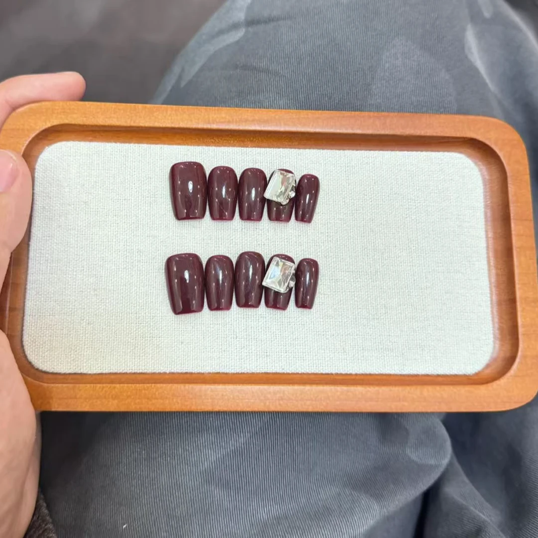 【车里子】纯手工穿戴甲高端定制美甲贴片