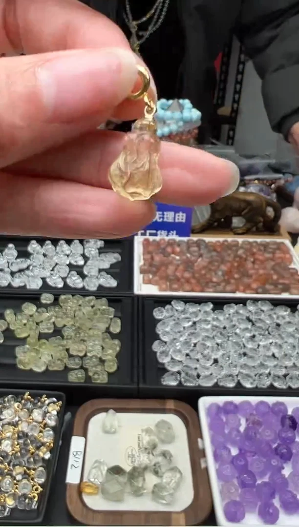 【闪购商品】水晶颈饰未镶嵌107a多样性发其一/1.16/1个