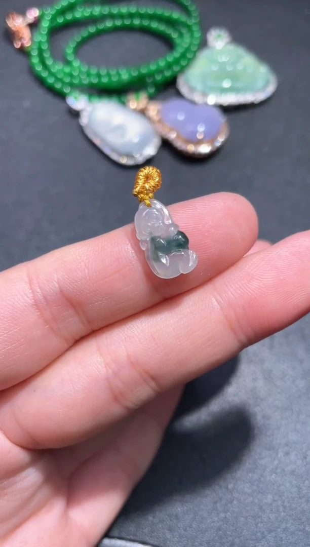 颈饰未镶嵌翡翠百*15